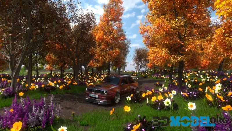 Udemy - Blender Cinematic Masterclass: Create Stunning Car in Forest
