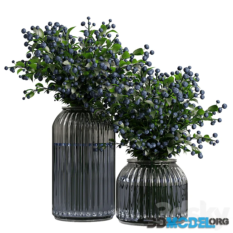 Blueberry Fruit Bouquet