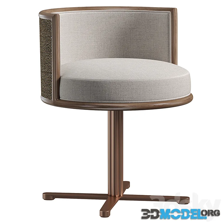 CANYON SWIVEL DINING CHAIR by bakerfurniture