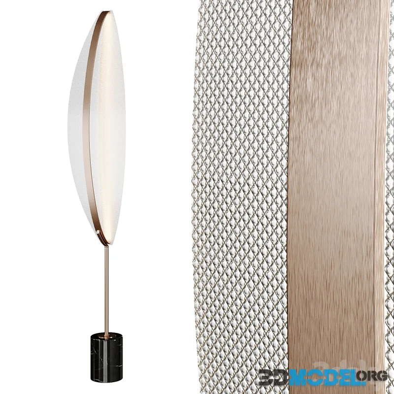 Caspian floor lamp by Lampatron