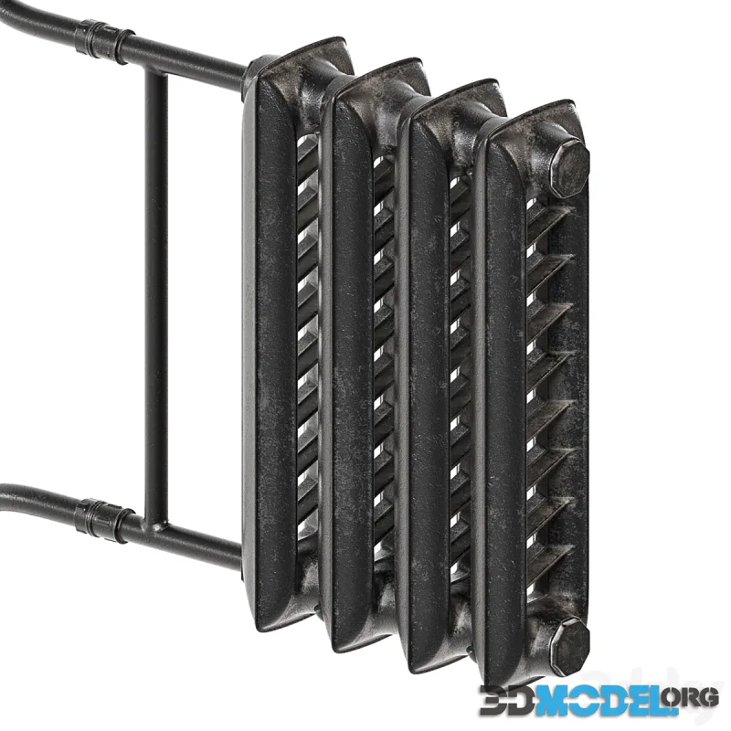 Cast iron heating radiator