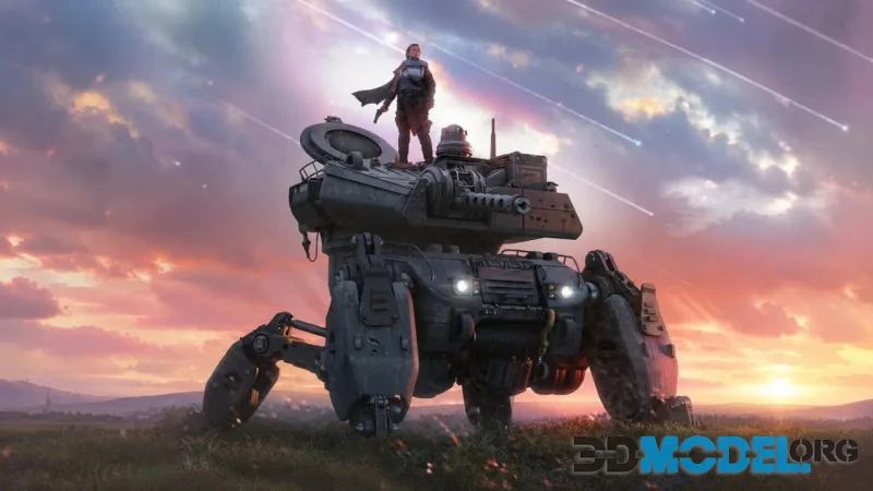 CG Characters - How to Design Realistic Mechs in Blender