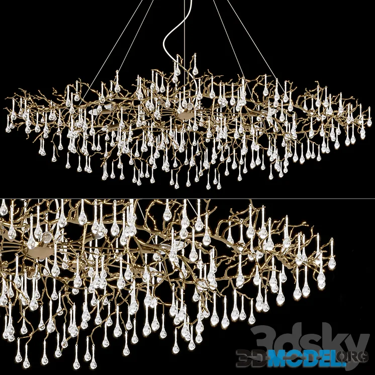 Chandelier Crystal Lux REINA V2 SP12 L1500