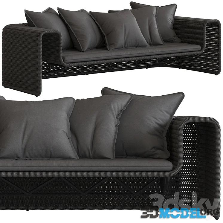 Coco Republic Dirand Outdoor Sofa