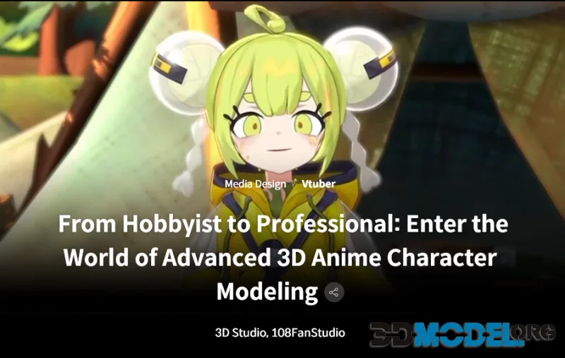 Coloso - From Hobbyist to Professional: Enter the World of Advanced 3D Anime Character