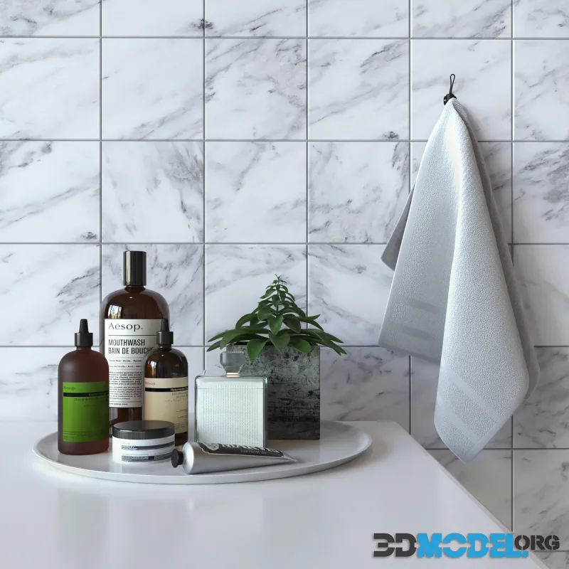 Decoration set for bathroom AESOP