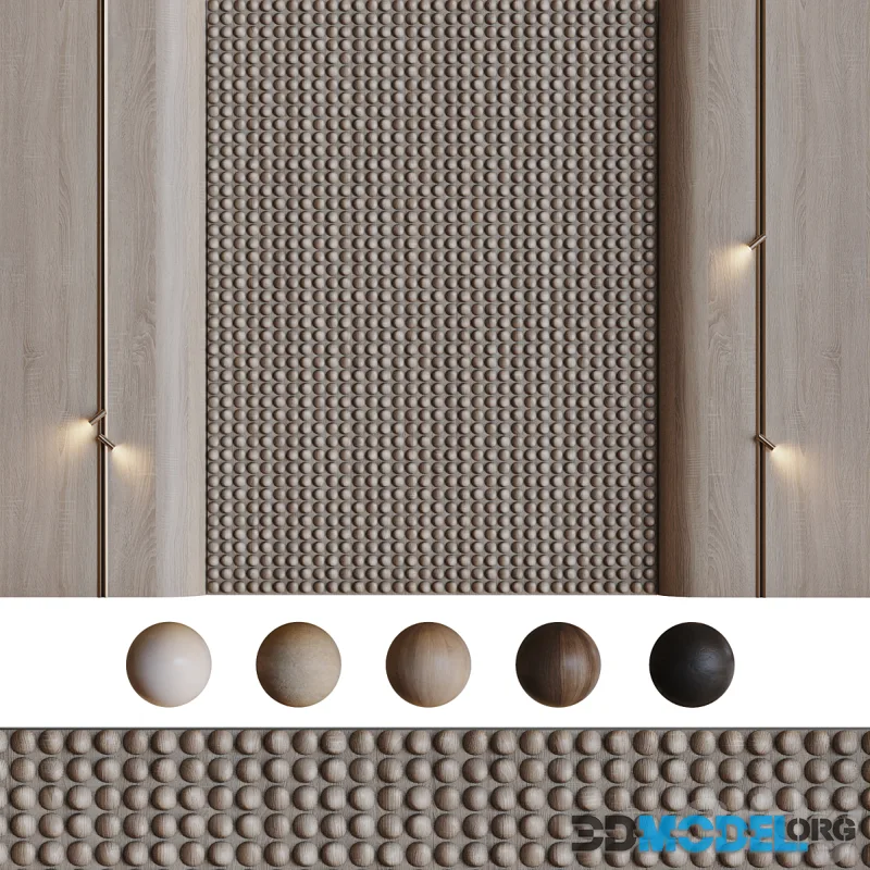 Decorative 3D wall panel 015 Pattern