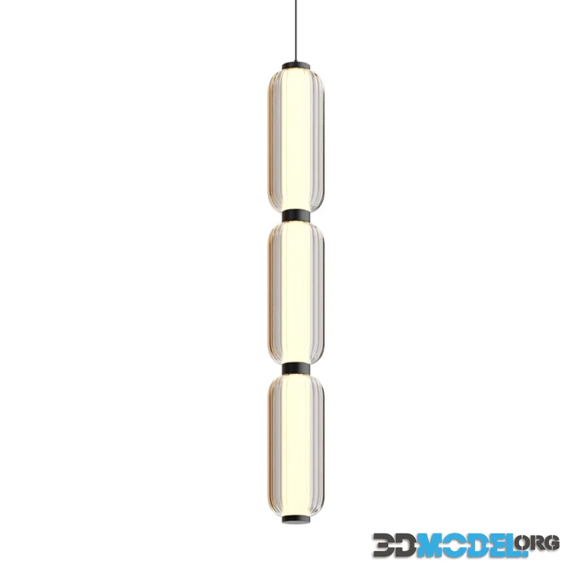 Elma Vertical Pendant Lamp by Aromas