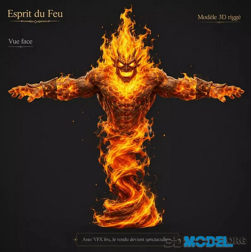 Esprit du Feu Collection inspiree de La Legende de Thor (PBR)