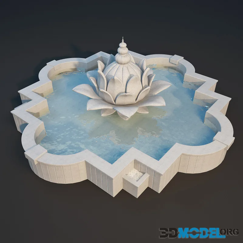 Figured Fountain 002