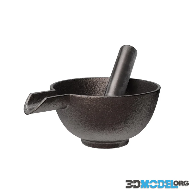 Frej Mortar with Pestle L by Affari