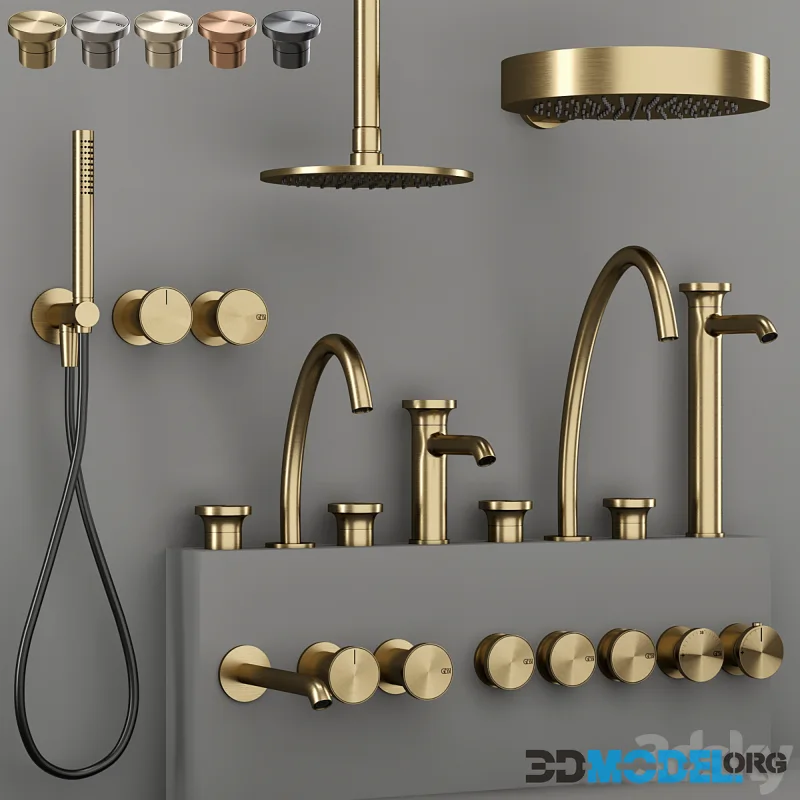 GESSI ORIGINI Bathroom faucet set 1