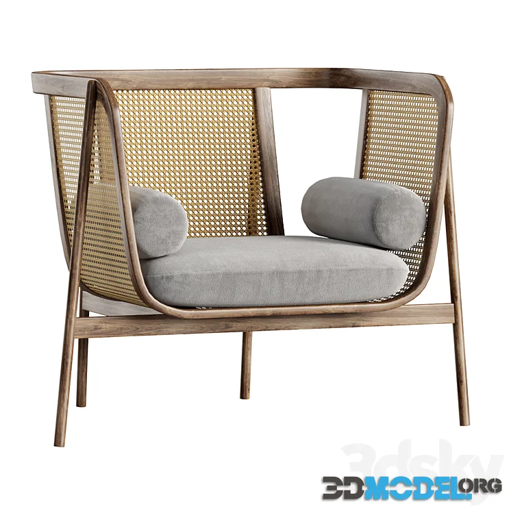 Hem Cane Lounge Chair