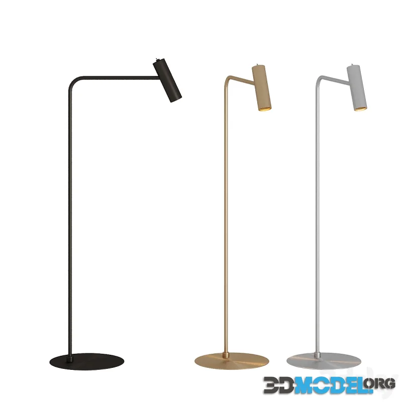 Heron floor lamp
