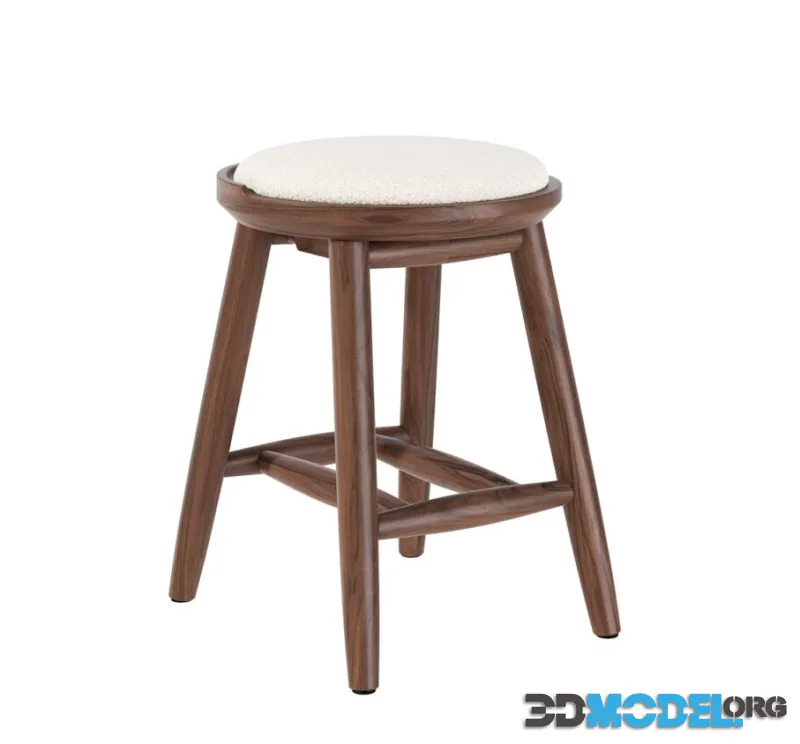 Hugo Stool by Fontein & Bova
