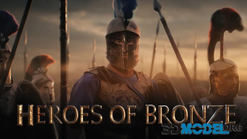 ArtStation - Making Of Blender Short Movie, Heroes of Bronze