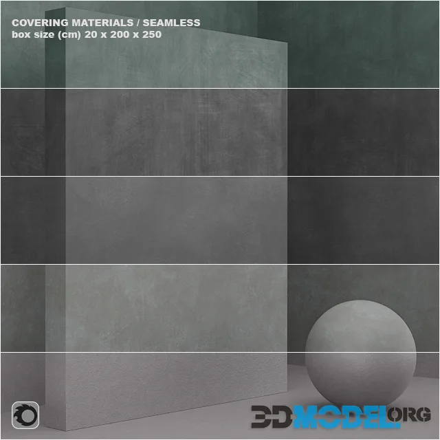 Material (seamless) - coating, plaster set 38