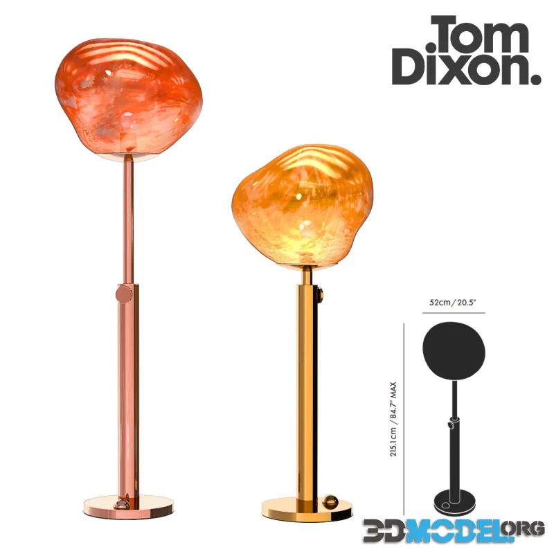 Melt Floor Lamp Tom Dixon