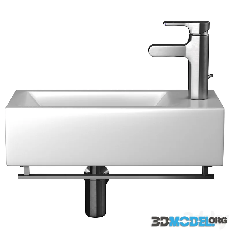 mini sink Alfi Brand Small Modern & Jacob Delafon Singulier mixer