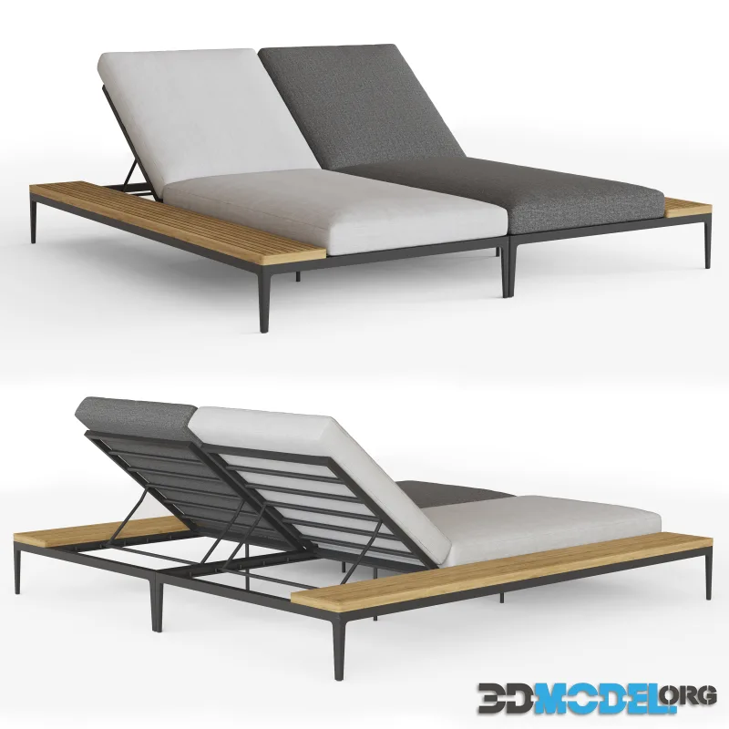 Modern Gloster lounger