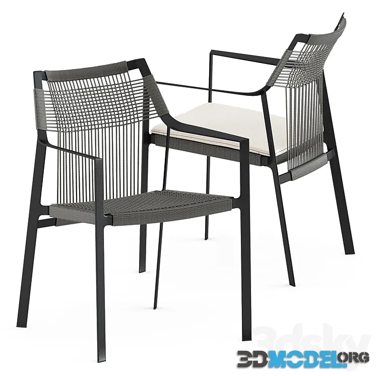 Nodi armchair by Tribu