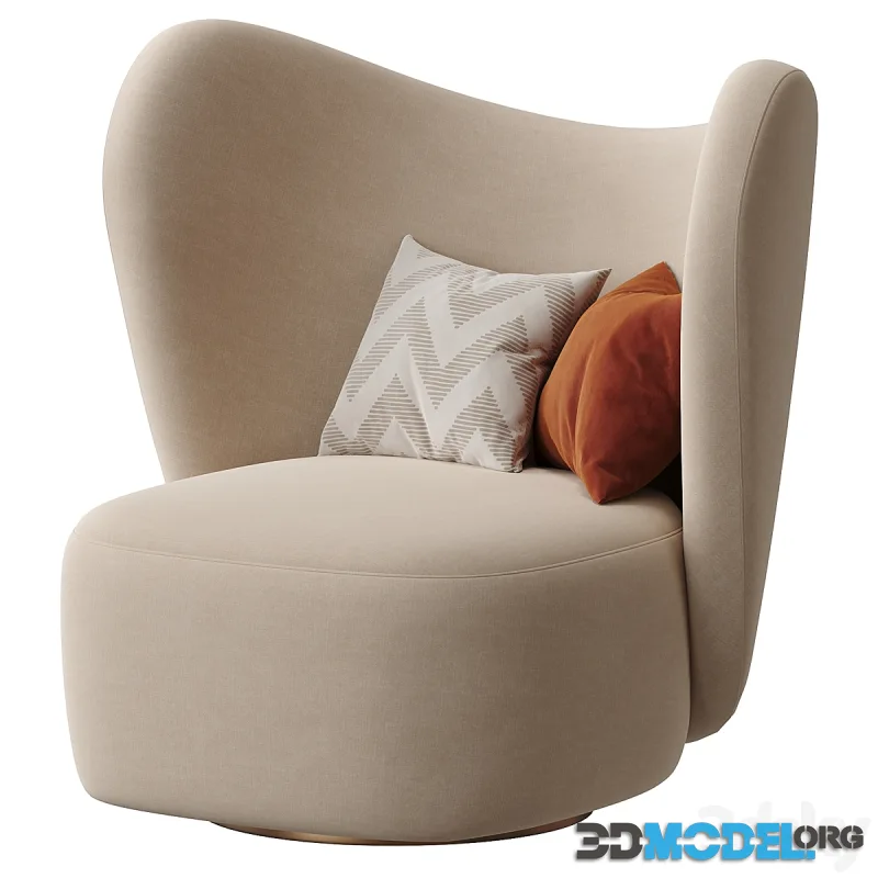 NORR11 LITTLE BIG CHAIR and two pillows