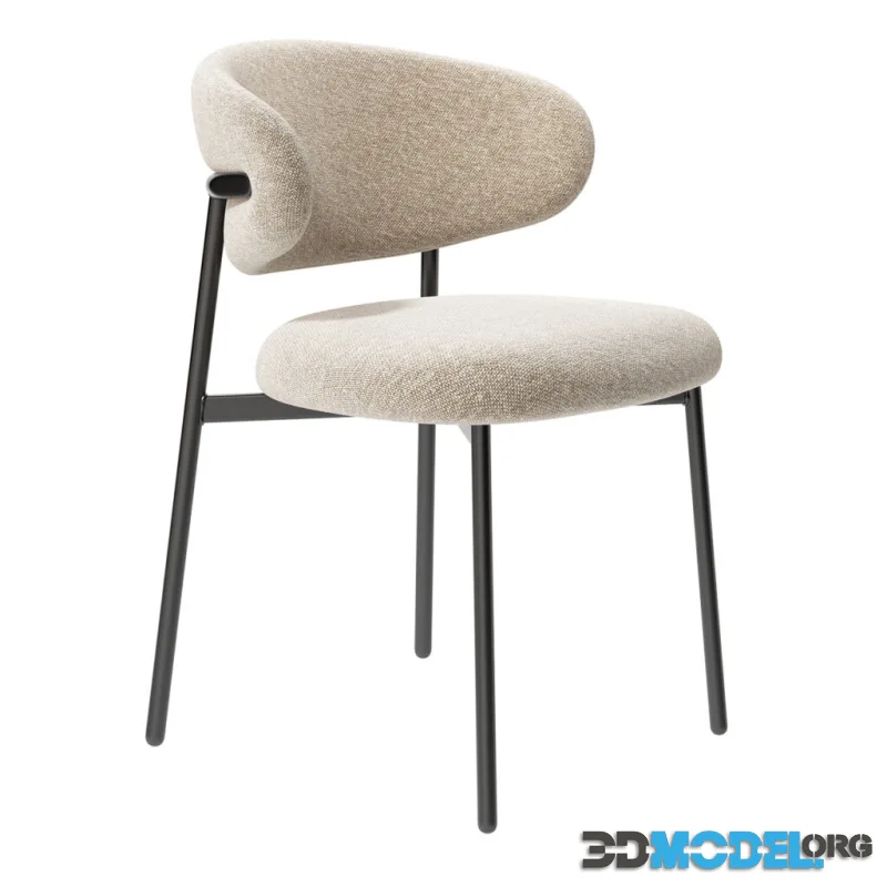 Oleandro Chair Metal Frame by Calligaris