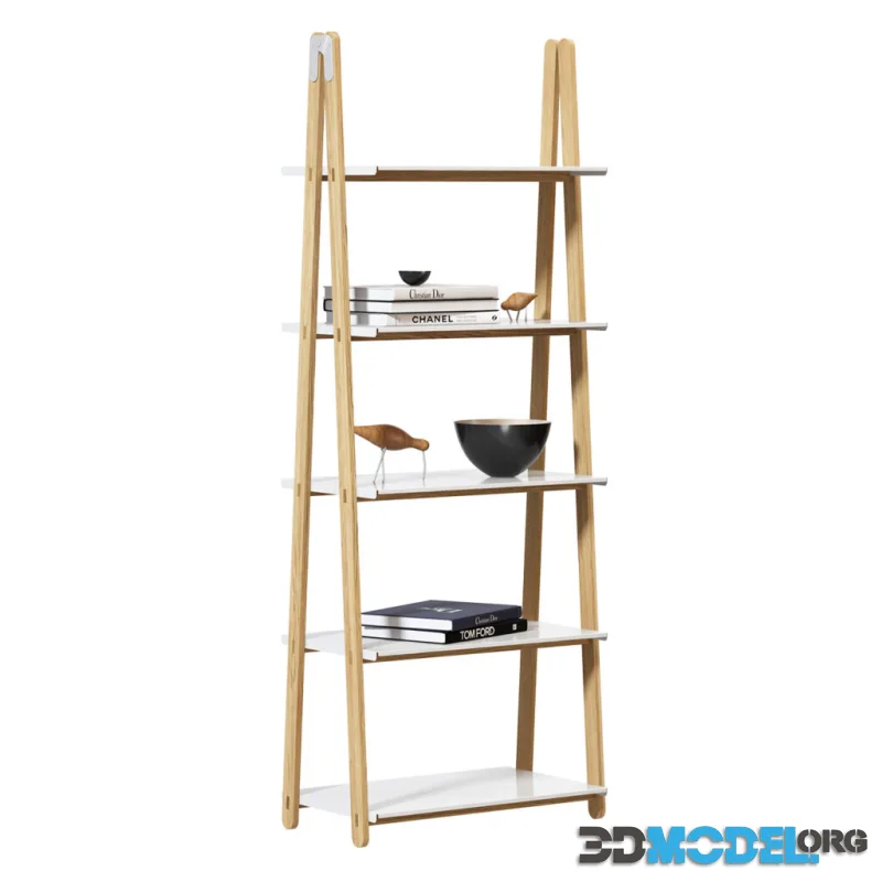 One Step Up Bookcase High by Normann Copenhagen