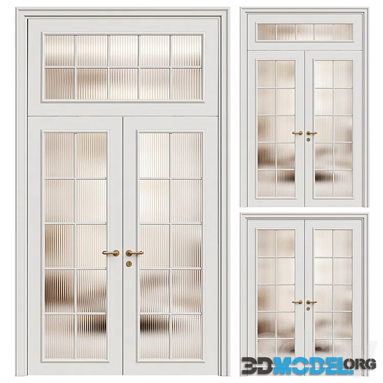 Paris Volhovec double door – interior door 231 – glass classic door