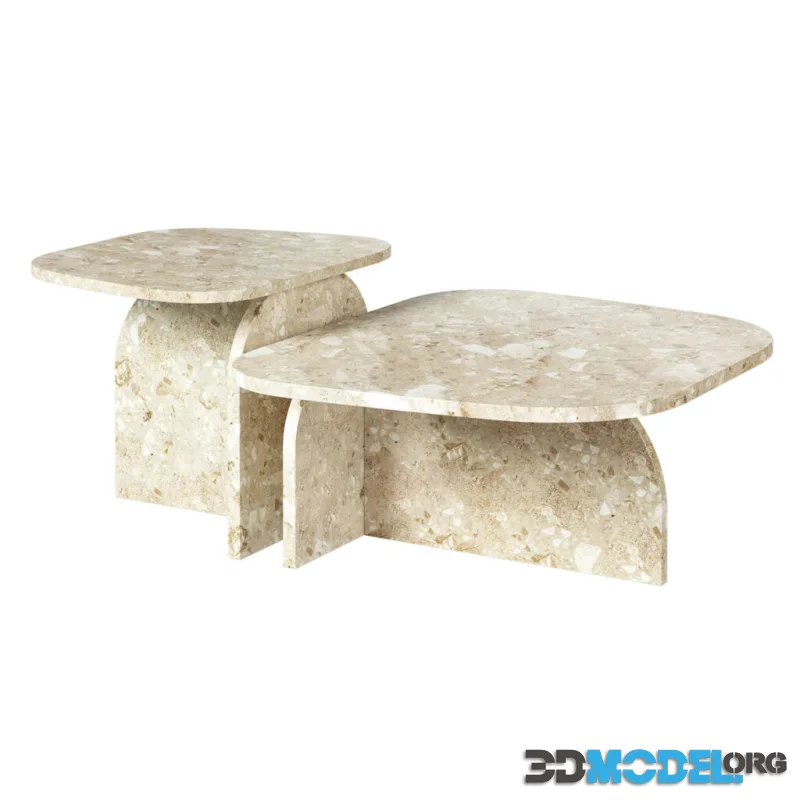 Philia Stone Coffee Table by Saba Italia