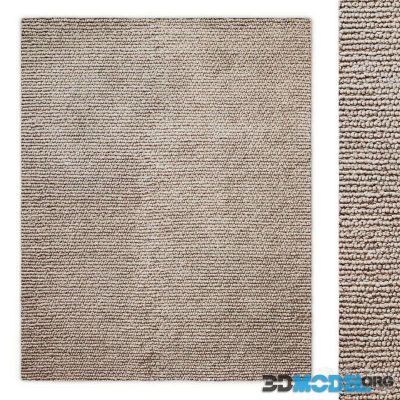 Popcorn Loop Handwoven Rug RH