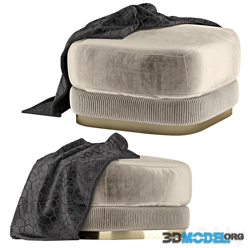Pouf Rugiano Elisabeth Pouf