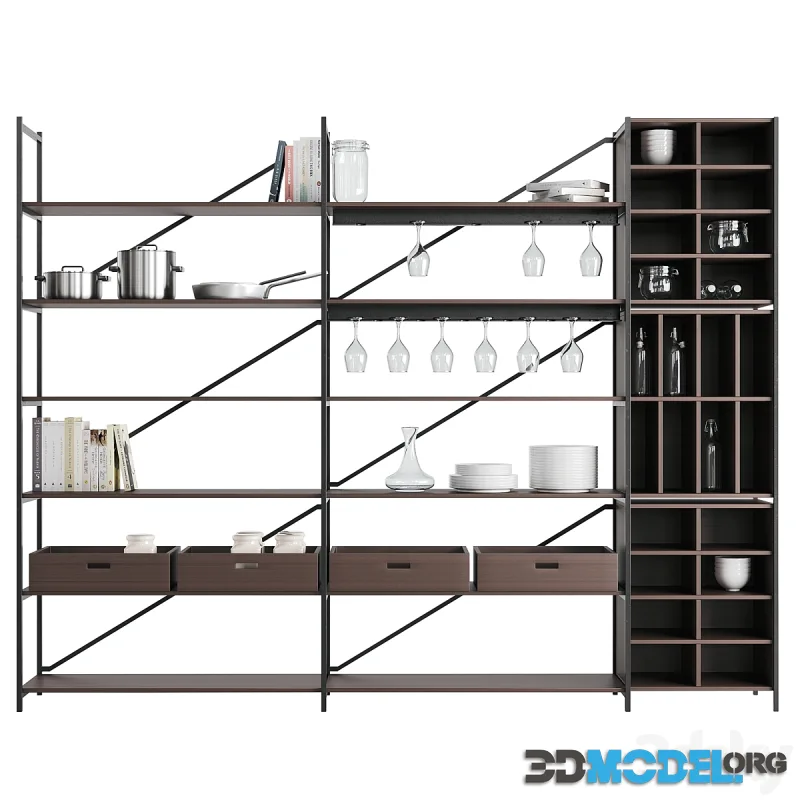 RIG Modules Kitchen System Kitchen Rack