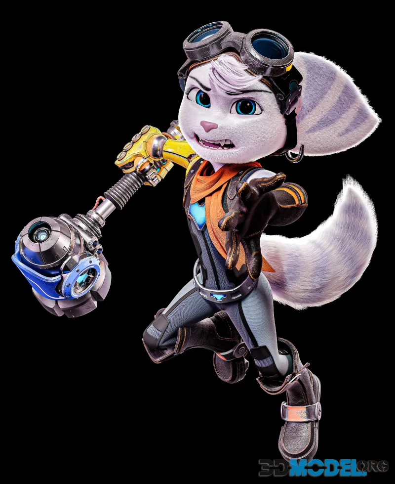 Rivet from Ratchet and Clank Rift Apart (PBR)