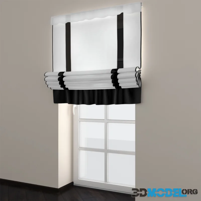Roman window shades