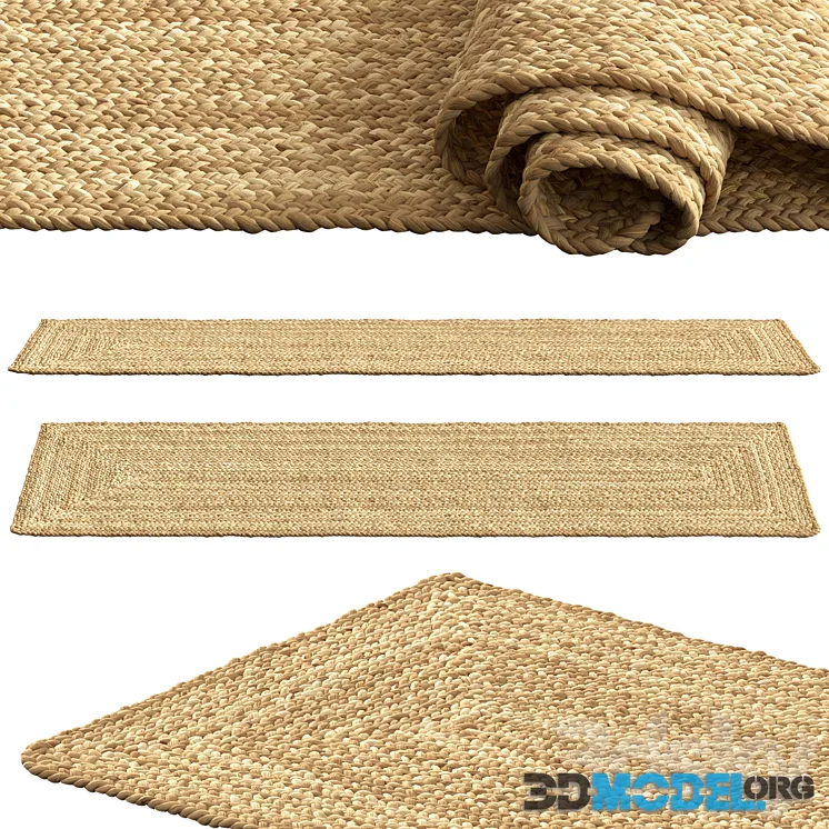 SAFAVIEH Dina Coastal Jute Rug Runner