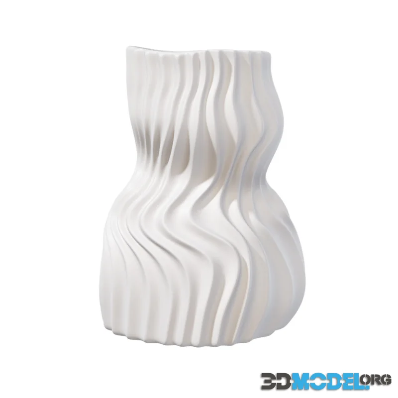 Sahal Ceramic Vase by Bloomingville