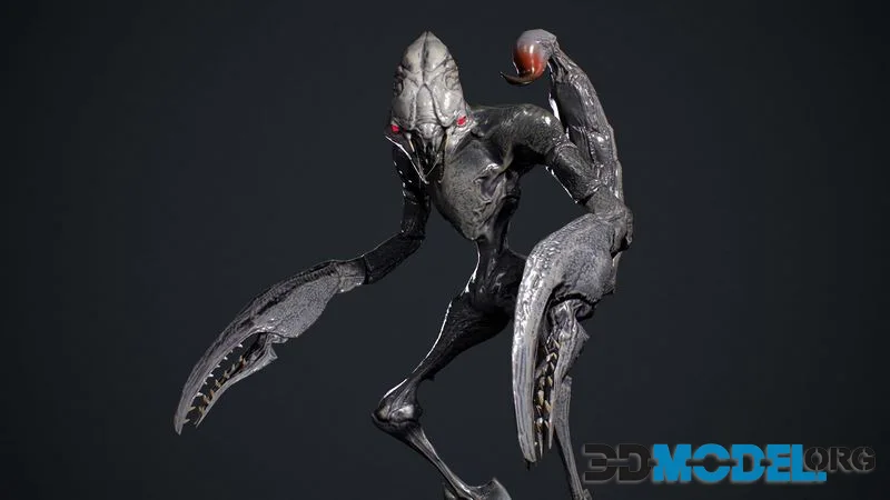 Scorpion Creature low-poly (PBR)