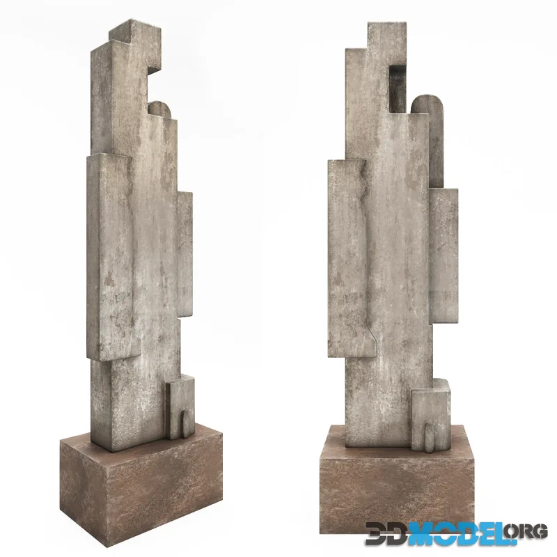 Sculptural composition of Jacques Lipchitz