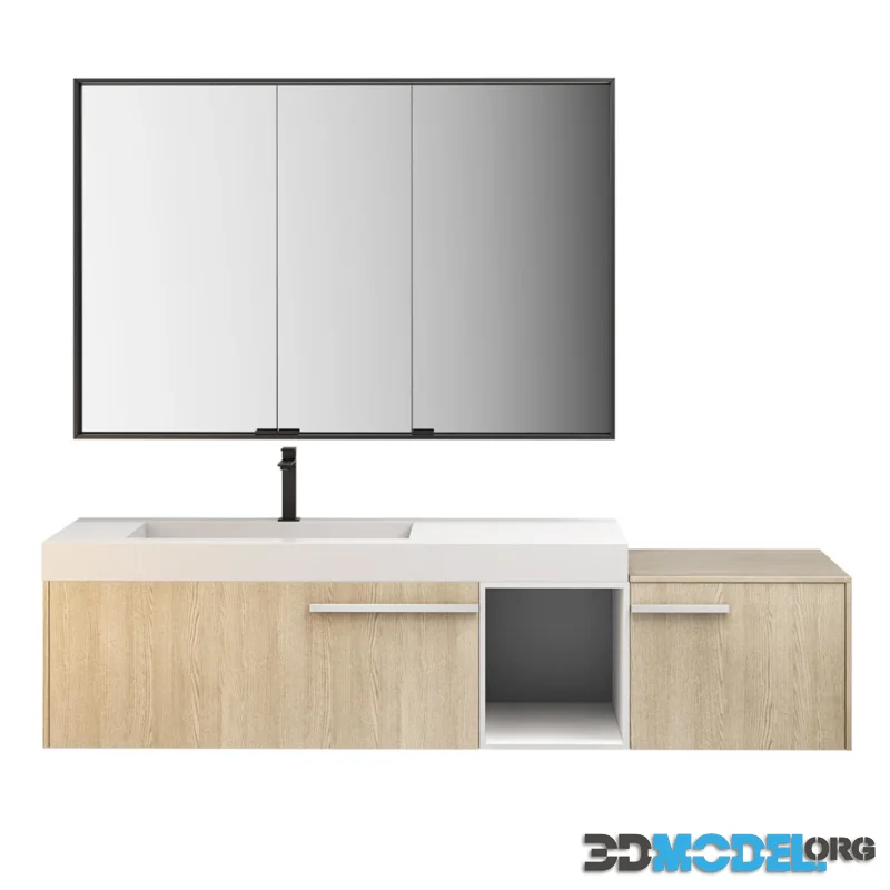 Sense 06 Vanity Unit by Ideagroup