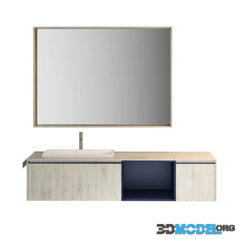 Sense 09 Vanity Unit by Ideagroup