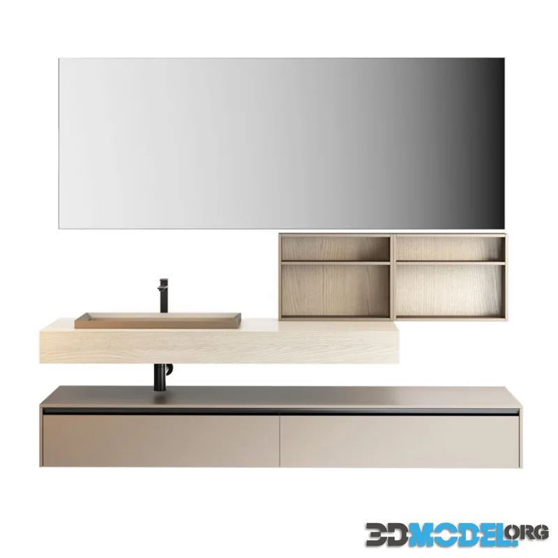 Sense 10 Vanity Unit by Ideagroup