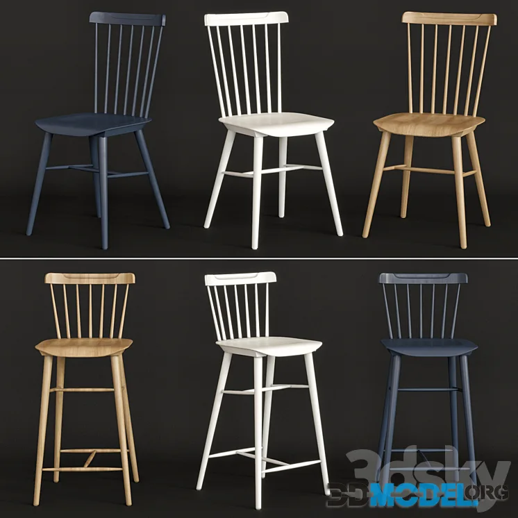 Serena Lily chair and bar stool