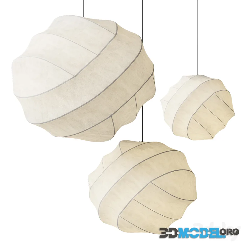 Silk Wabi-Sabi Pendant Light
