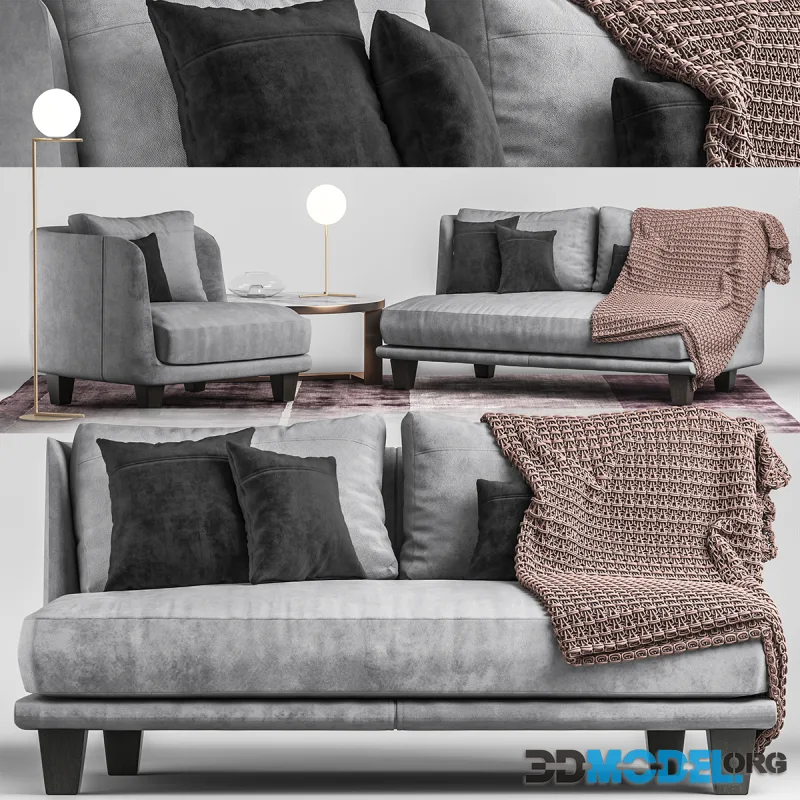 sofa and chair Moroso Gimme More by Diesel
