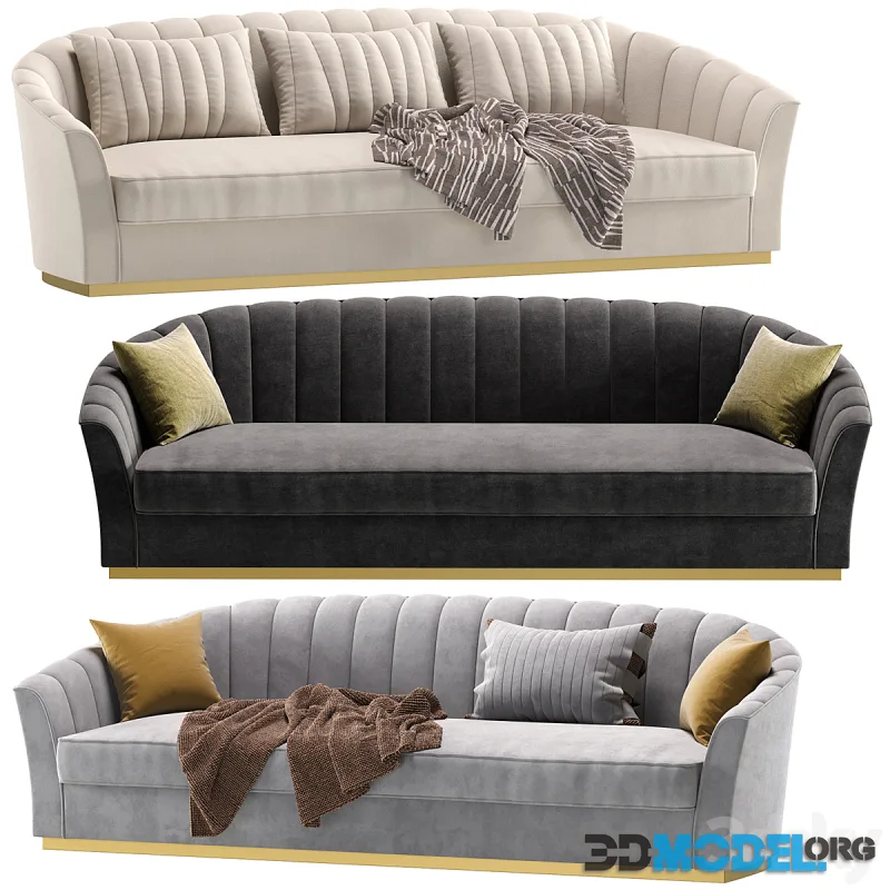 Sofa FRANKLIN by Cazarina Interiors