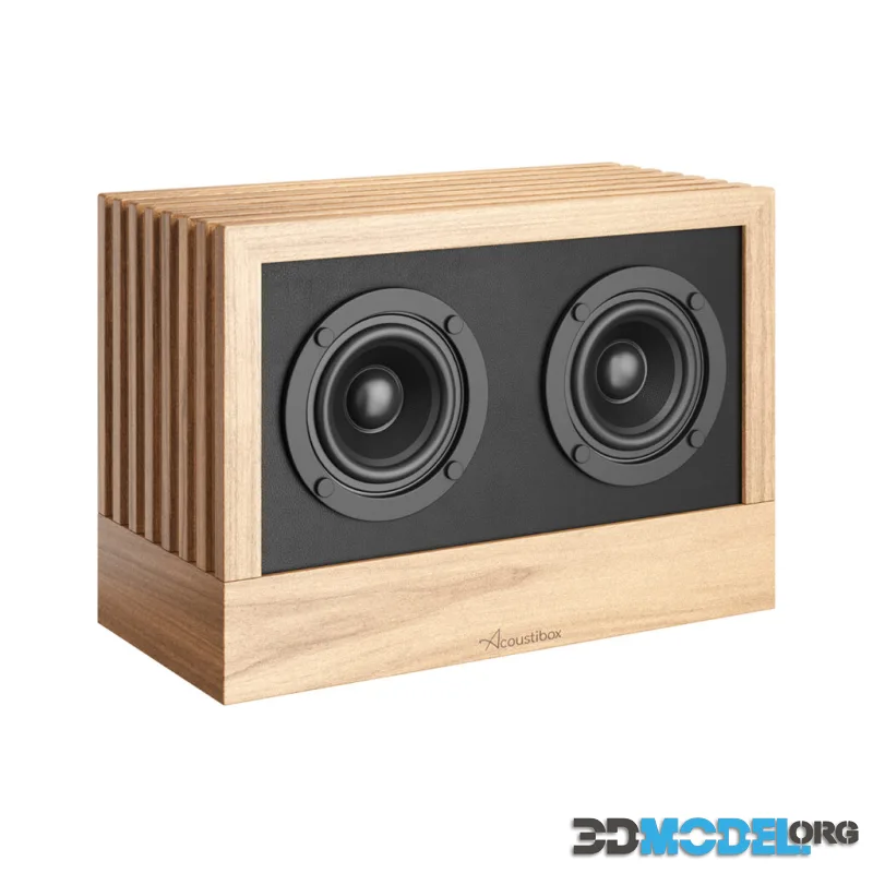 Solid Oak Bluetooth Speaker by Acoustibox