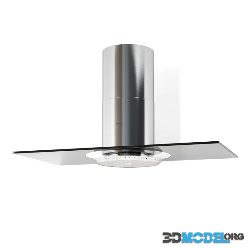 SOLO 100 Island hood DI-S10-c steel, glass