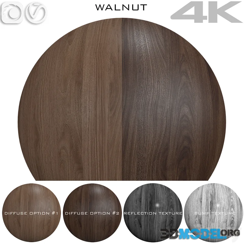 Texture Walnut №4