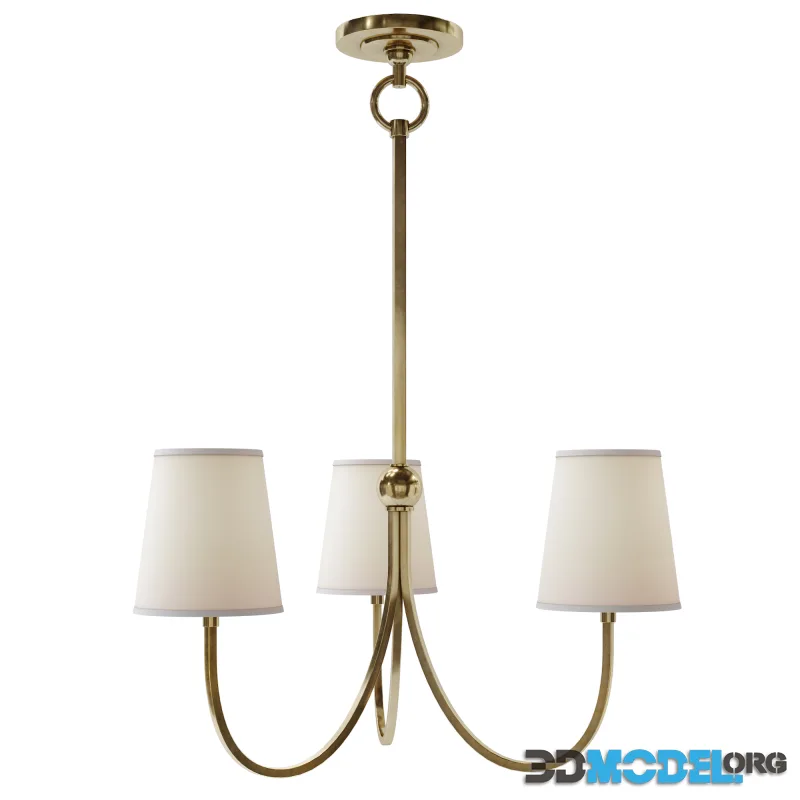 Thomas O'Brien, Reed Small Chandelier